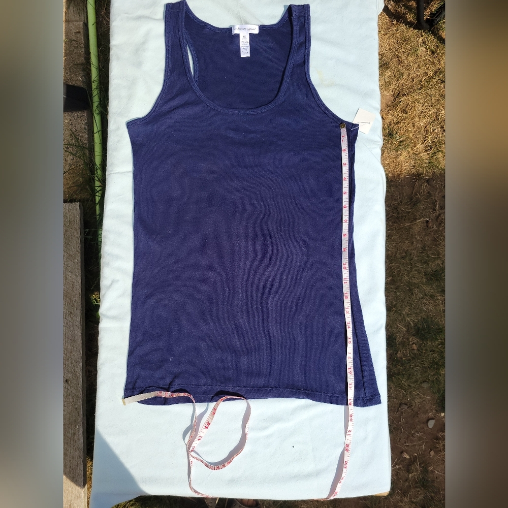 Ambiance Deep Blue Tank Top Apparel 1X 2X